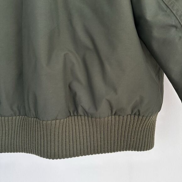 The North Face Jacket Mens Large HyVent Gotham Goose Down Hooded Parka Military - Picture 16 of 16